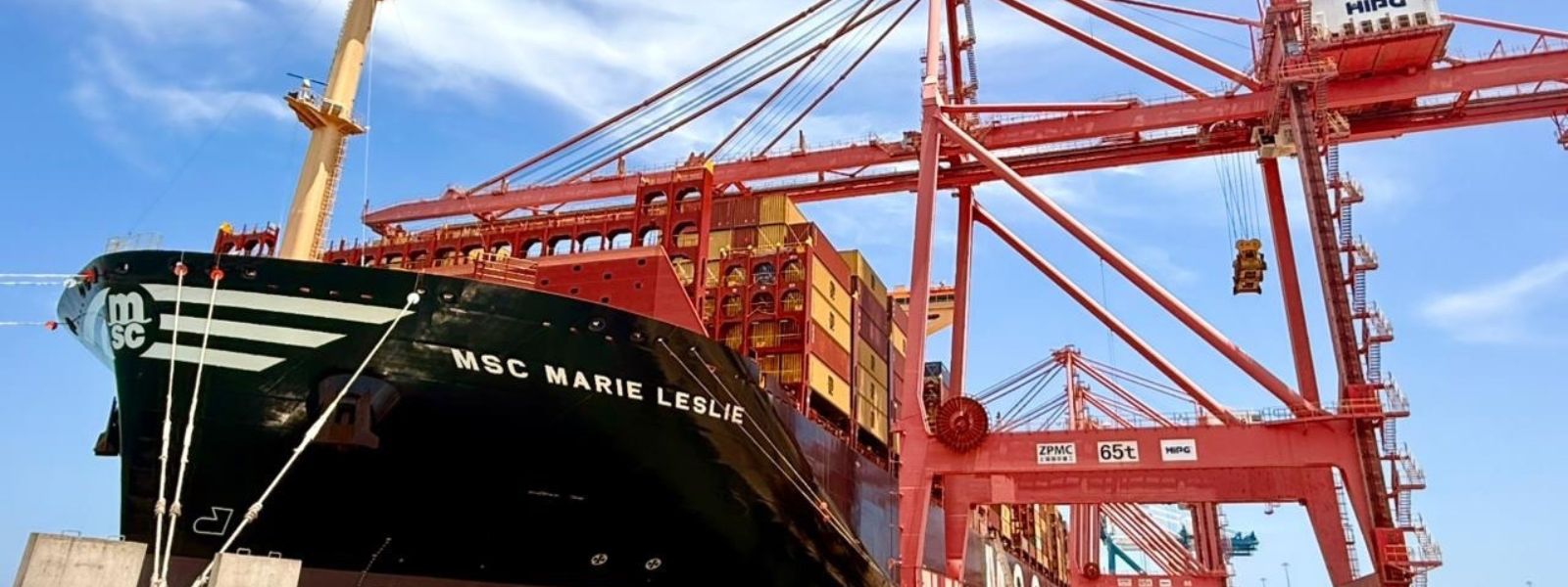 HIP Handles Over 13K TEUs in Landmark Vessel Call